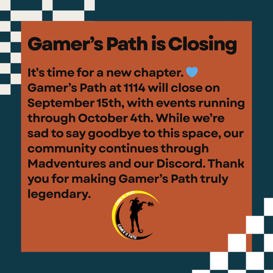Gamer's Path is Closing