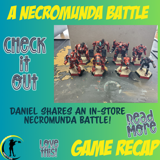 Necromunda: Palanite enforcers vs Genestealer Cults